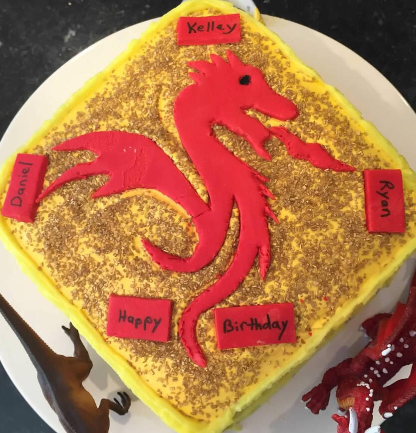 Dragon cake 2015